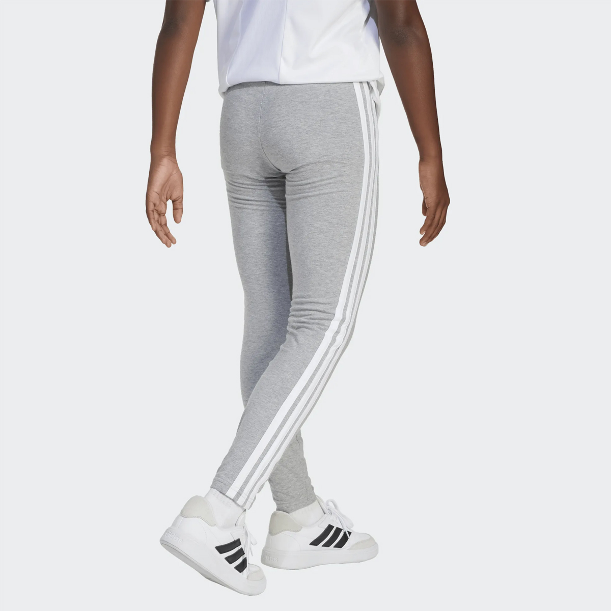 ADIDAS 3-Stripes Leggings Παιδικό Κολάν - 4