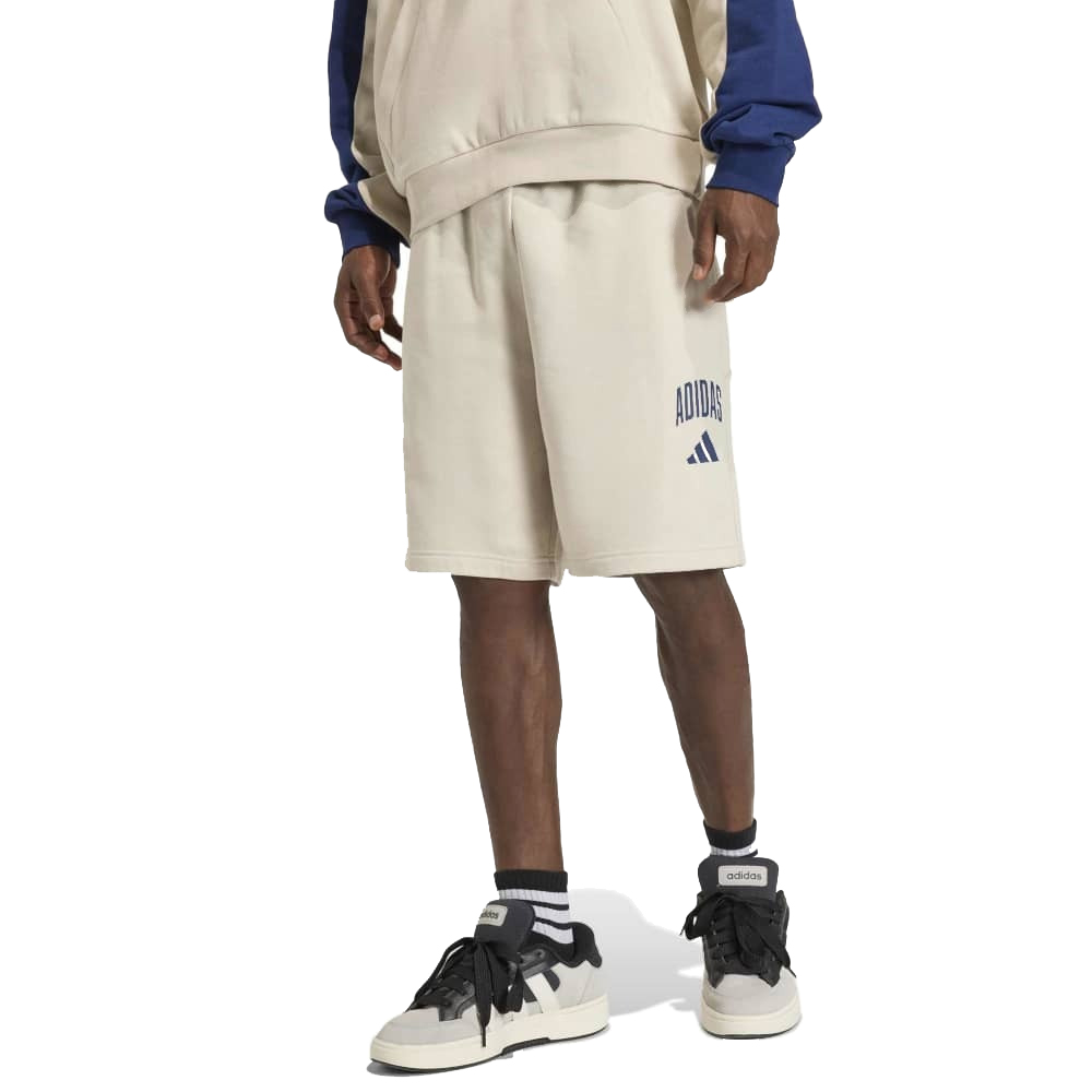 ADIDAS Collegiate Fleece Shorts Ανδρική Βερμούδα - Μπεζ