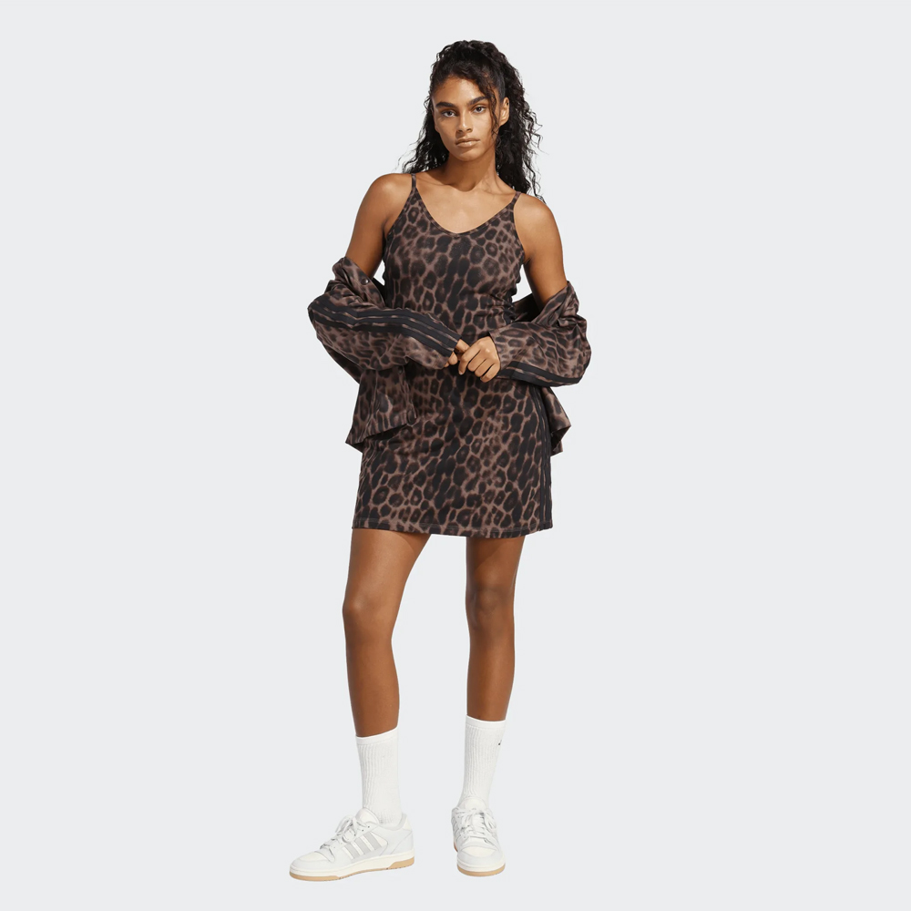 ADIDAS 3-Stripes Dress Γυναικείο Αθλητικό  Φόρεμα Μίνι - 5