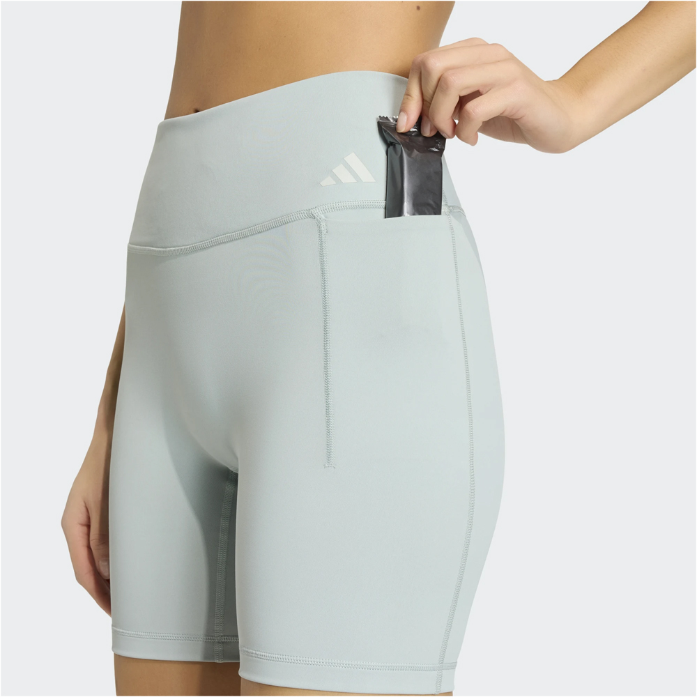 ADIDAS Optime Workout Short Legging Γυναικείο Κολάν  - 3