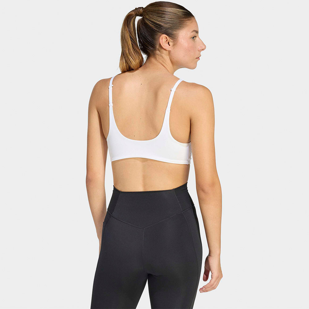 ADIDAS Optime Essentials Workout Light Support Bra Γυναικείο Αθλητικό Μπουστάκι - 2
