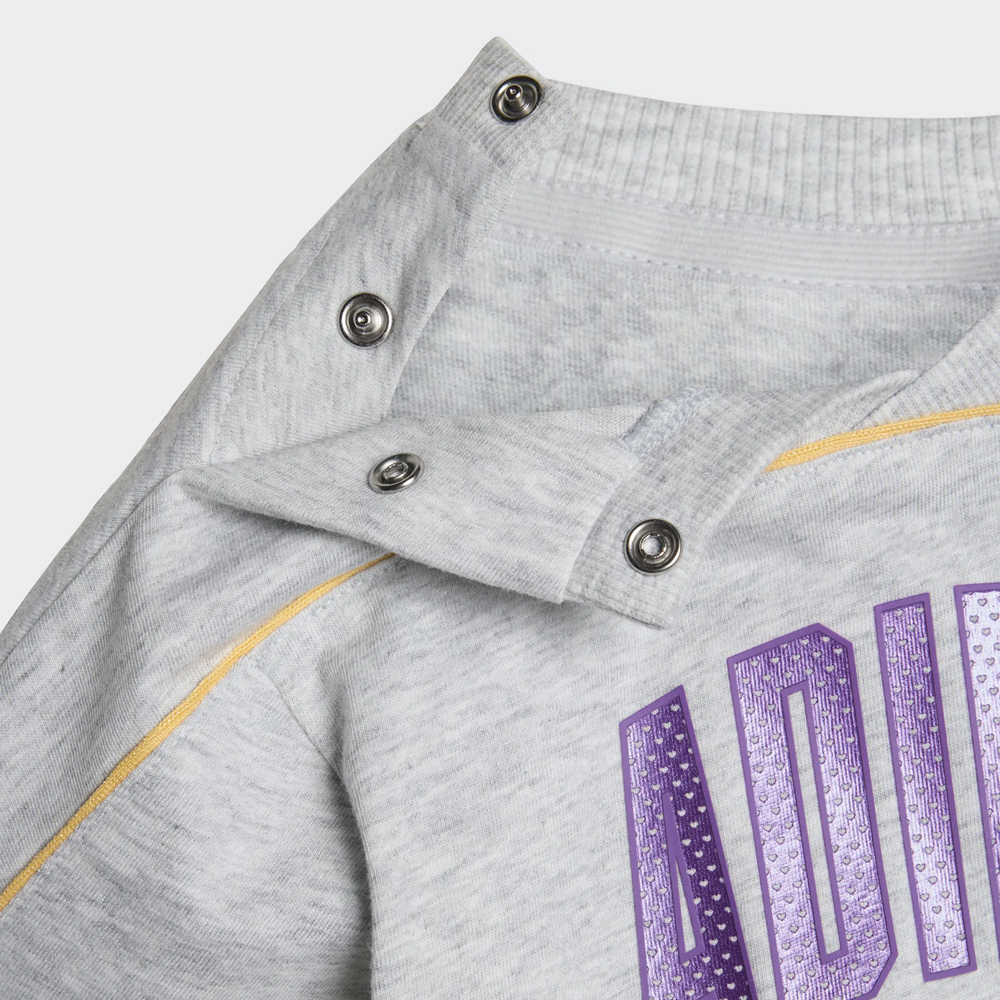 ADIDAS Train Essentials 3 Stripes Set Βρεφικό/Παιδικό Σετ Κολάν - Μπλούζα - 5