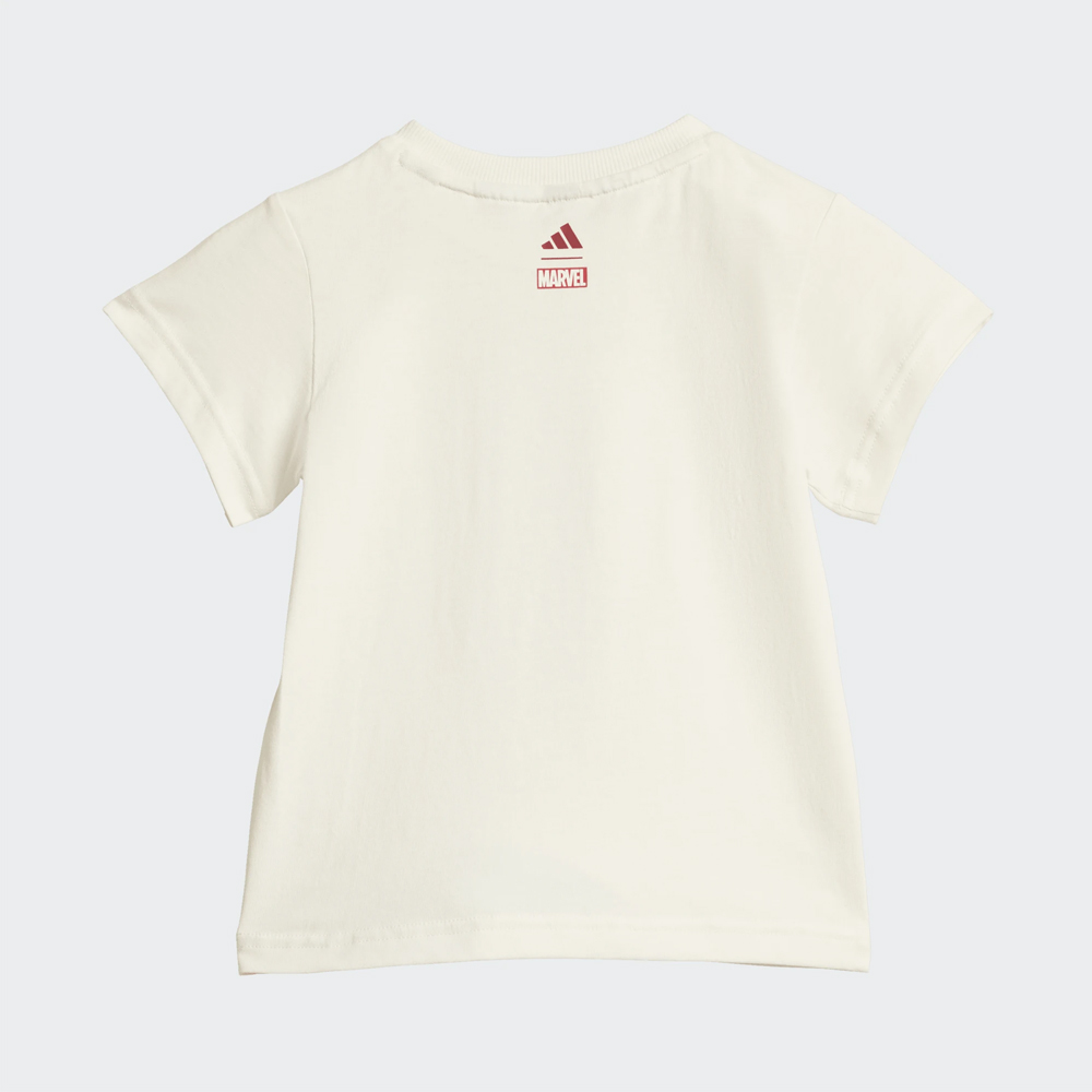 ADIDAS Marvel Spider-Man T-Shirt Set Βρεφικό/Παιδικό Σετ Σορτς - Κοντομάνικη Μπλούζα - 2