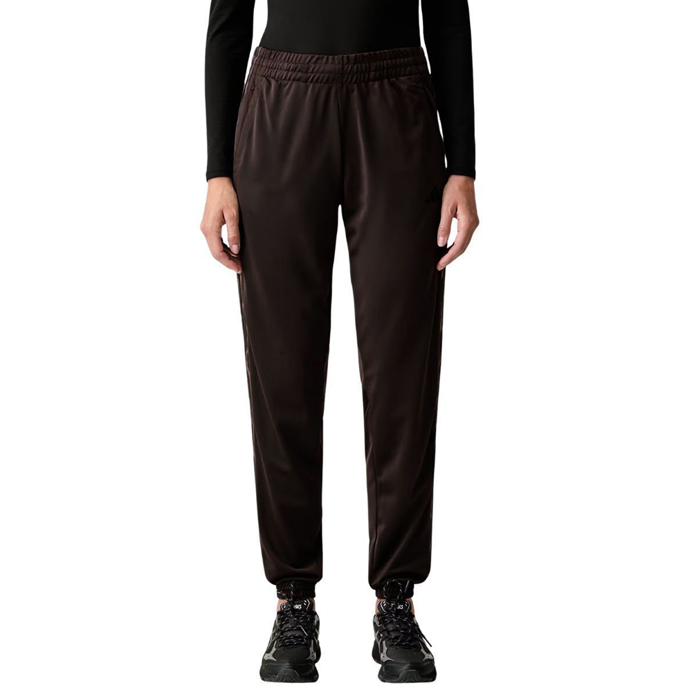 ADIDAS 3-Stripes Τricot Trackpants Γυναικείο Παντελόνι Φόρμας - Καφέ