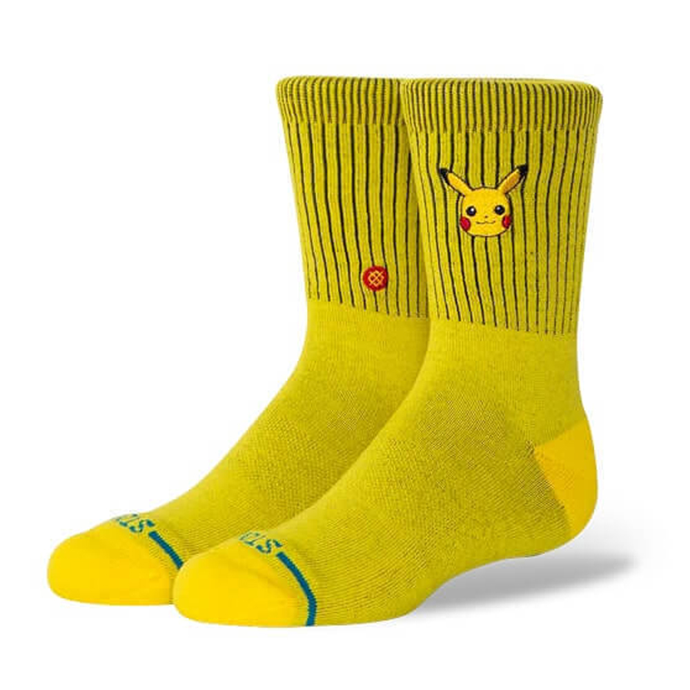 STANCE Pikachu Kids Crew Παιδικές Κάλτσες  - Κίτρινο