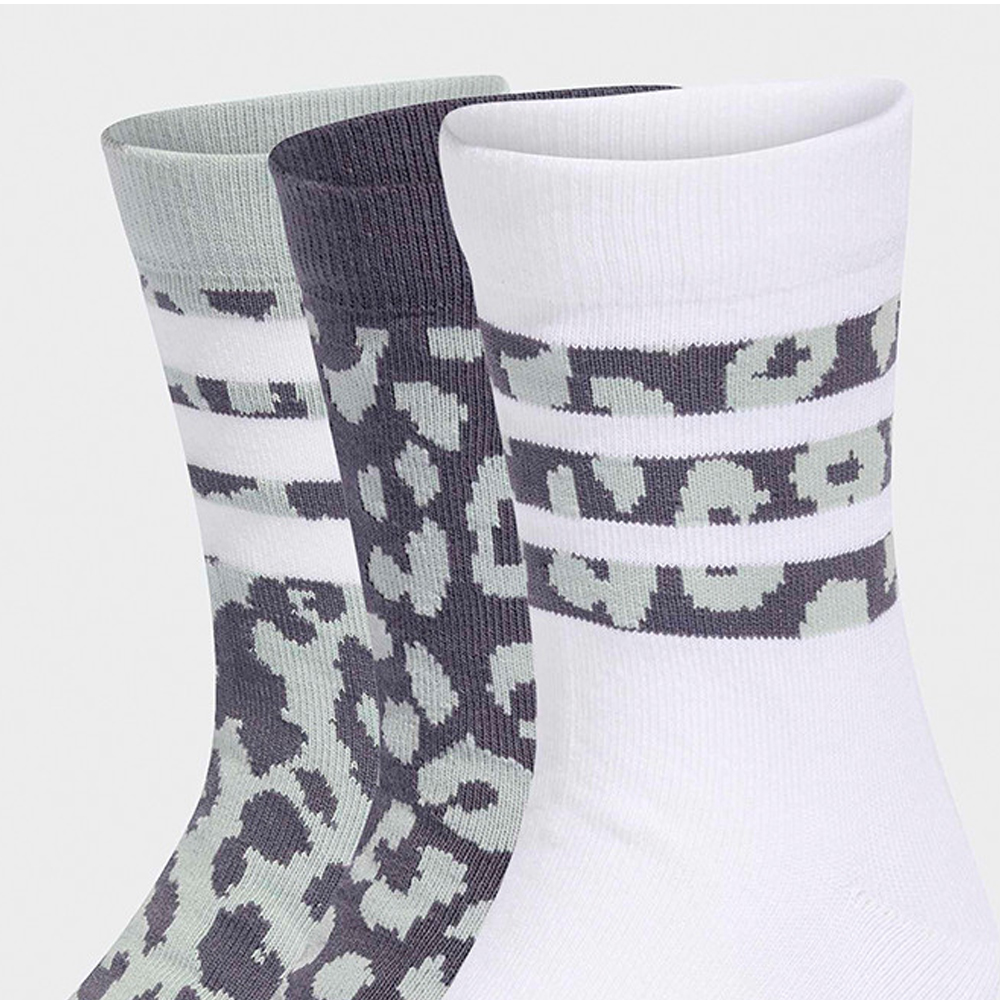 ADIDAS Youth Girls Leo 3 pairs Unisex Κάλτσες 3 ζεύγη - 3