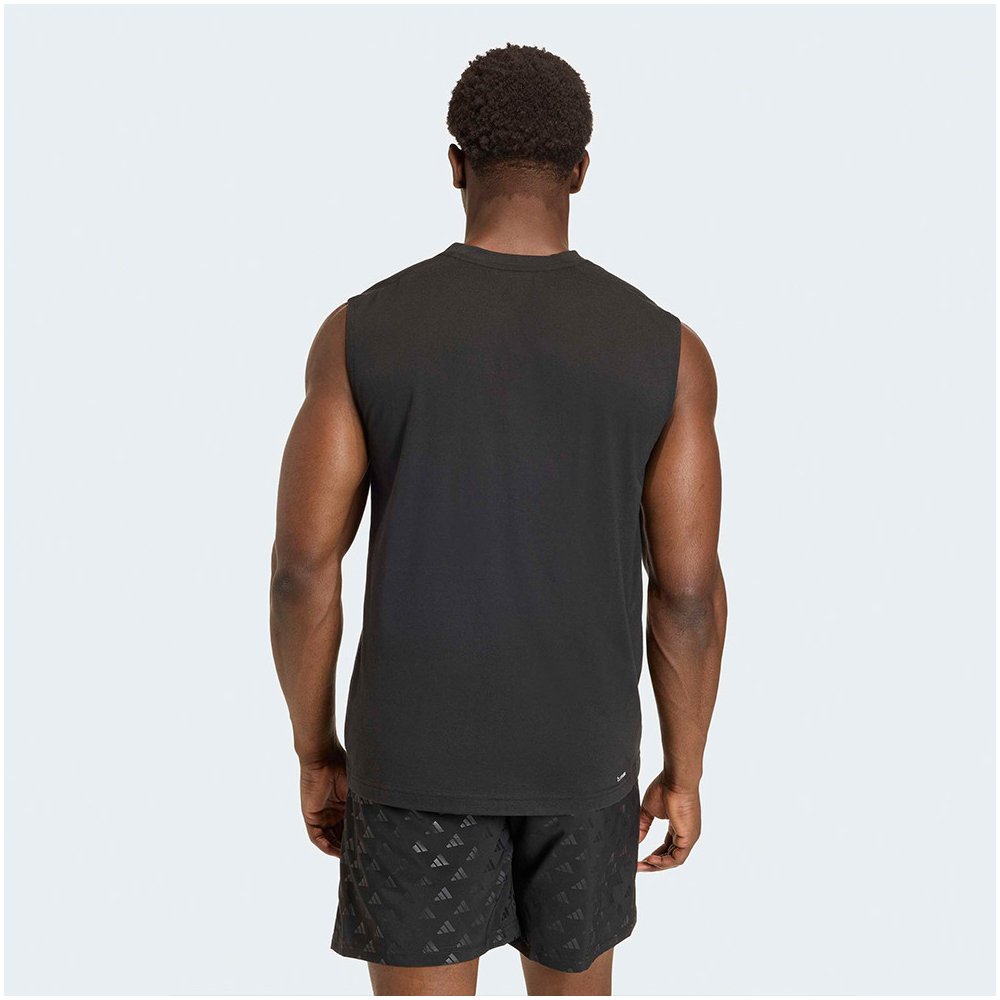 ADIDAS Workout Essentials Feelready T-shirt Ανδρική Αμάνικη Μπλούζα - 2