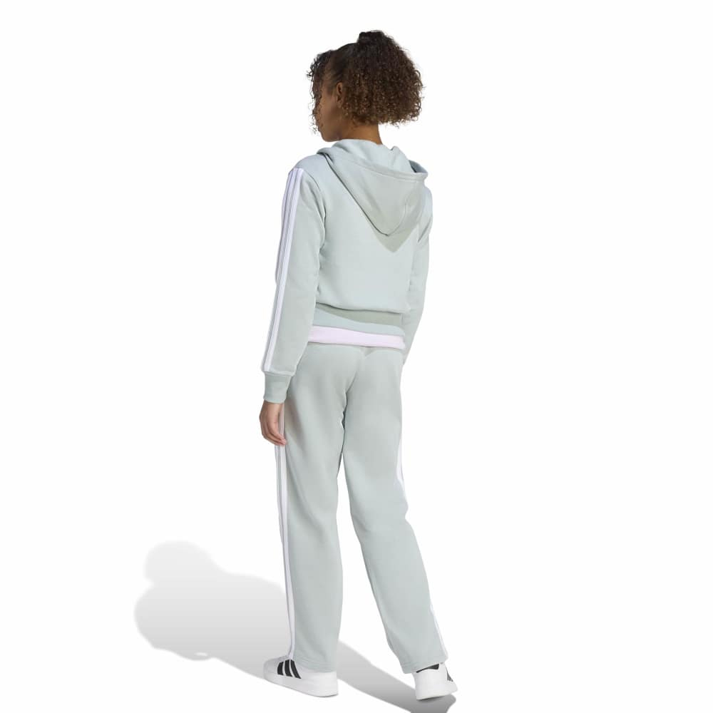 ADIDAS 3-Stripes Fleece Tracksuit Παιδικό Σετ Φόρμας - 2