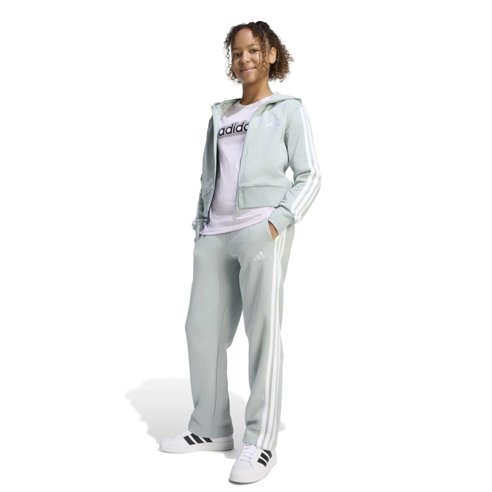 ADIDAS 3-Stripes Fleece Tracksuit Παιδικό Σετ Φόρμας - 3