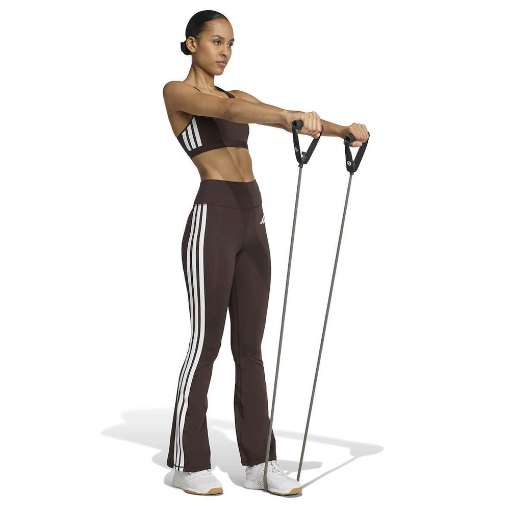 ADIDAS Optime Essentials 3- Stripes Flare Leggings Γυναικείο Κολάν - 3