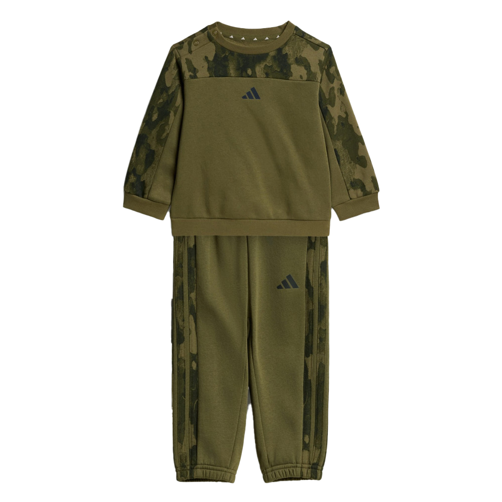 ADIDAS Camo Fleece  Set Βρεφικό/Παιδικό Σετ Φόρμας - Χακί
