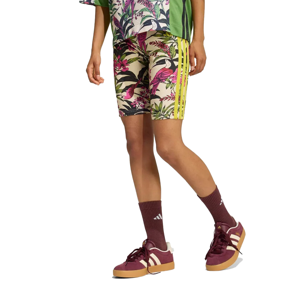 ADIDAS Farm Bike Short Γυναικείο Ποδηλατικό Κολάν - Multi