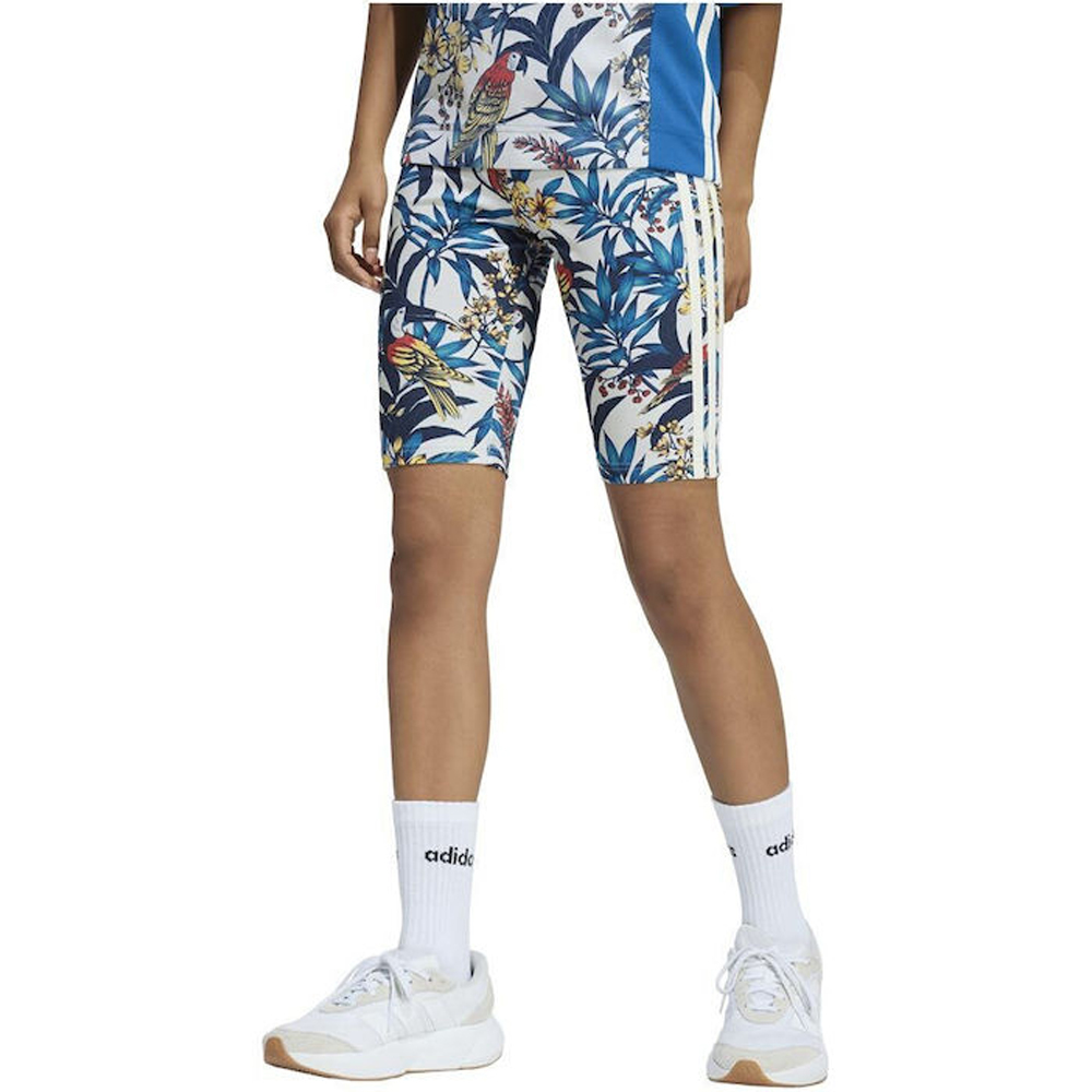 ADIDAS Farm Bike Short Γυναικείο Ποδηλατικό Κολάν - Multi