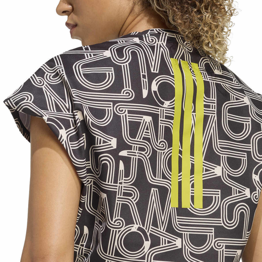 ADIDAS Farm Training Tank Top Γυναικείο Αμάνικο Crop - 4