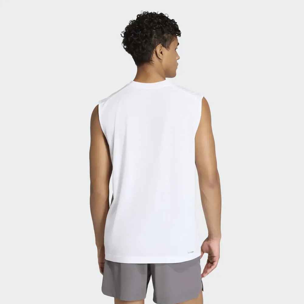 ADIDAS Essentials Feelready T-shirt  Ανδρική Αμάνικη Μπλούζα - 2