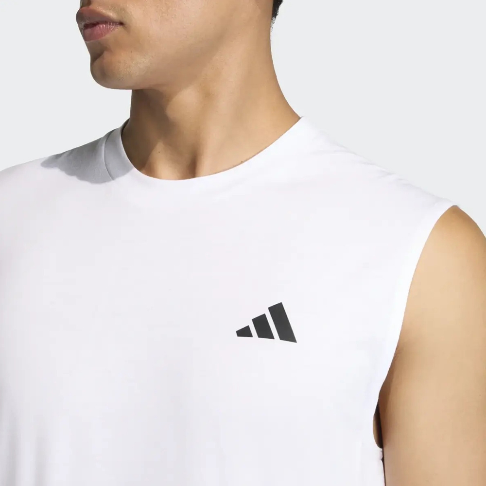 ADIDAS Essentials Feelready T-shirt  Ανδρική Αμάνικη Μπλούζα - 3