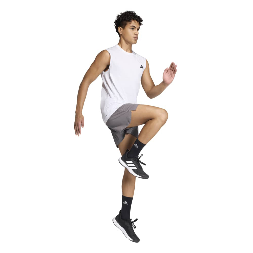 ADIDAS Essentials Feelready T-shirt  Ανδρική Αμάνικη Μπλούζα - 4