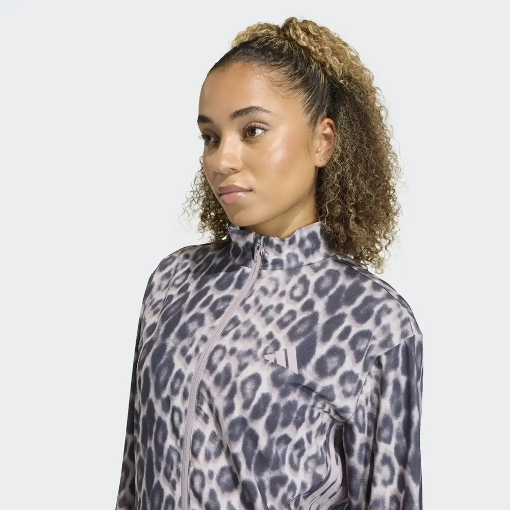 ADIDAS Workout Essentials Leopard Woven Jacket  Γυναικεία Ζακέτα - 3