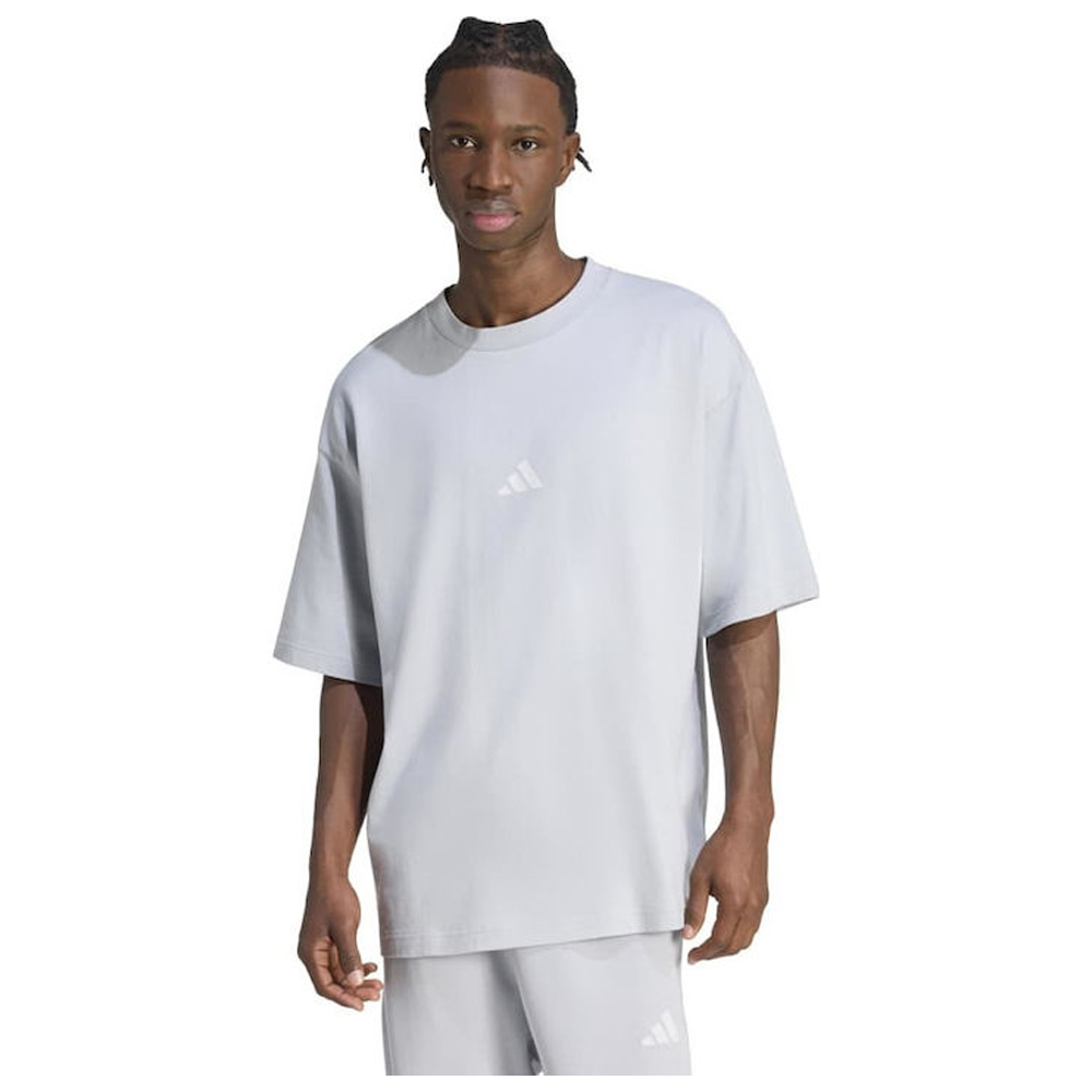 ADIDAS Future Icons Small Logo Tee Ανδρικό T-Shirt - Γκρι
