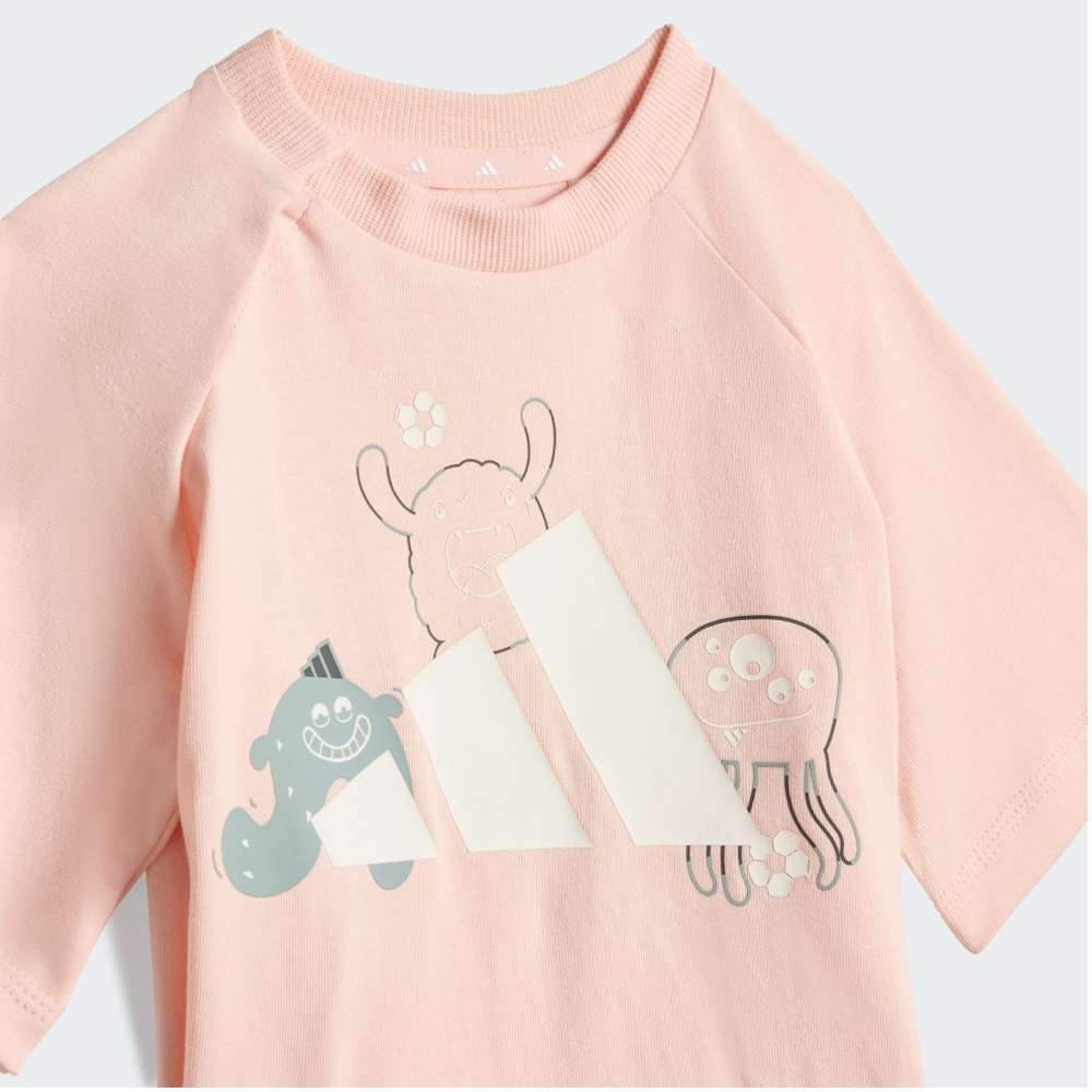 ADIDAS Tiro_Nster Set Βρεφικό/Παιδικό Σετ Σορτσάκι-Κοντομάνικη Μπλούζα - 2