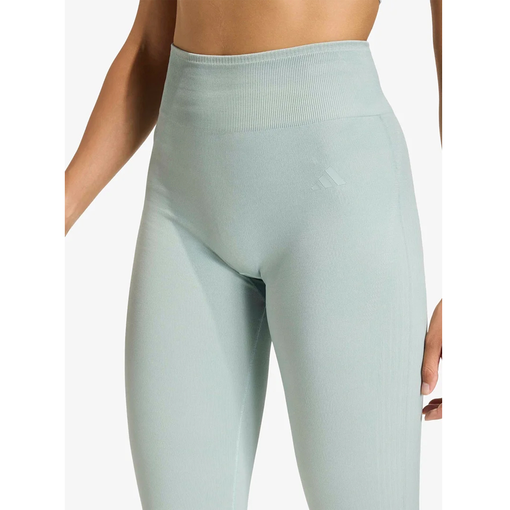 ADIDAS Workout Essentials Full-Length Knit Leggings Γυναικείο Κολάν - 3