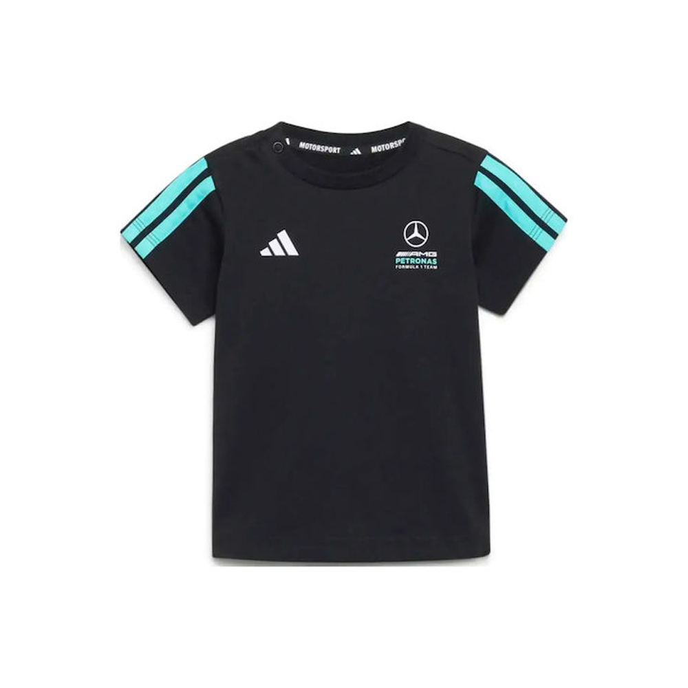 ADIDAS Mercedes Dna Baby Jogger Short Sleeve Βρεφικό/Παιδικό Σετ Σορτς - Μπλούζα - 2