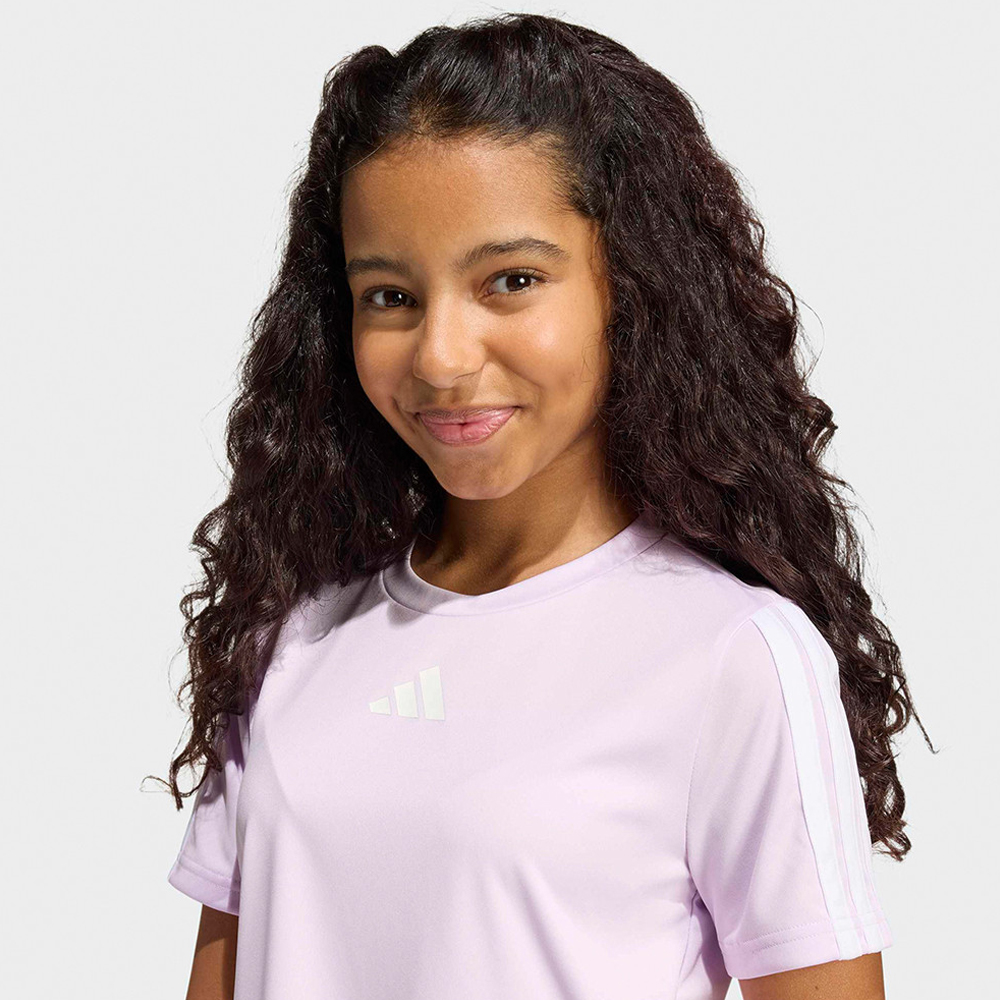 ADIDAS Train Essentials 3 Stripes Set Παιδικό Σετ Κολάν - Μπλούζα - 3