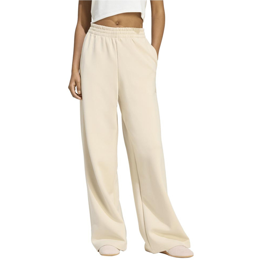 ADIDAS  Soft Lux Straight Leg Pants Γυναικείο Παντελόνι Φόρμας - Μπεζ