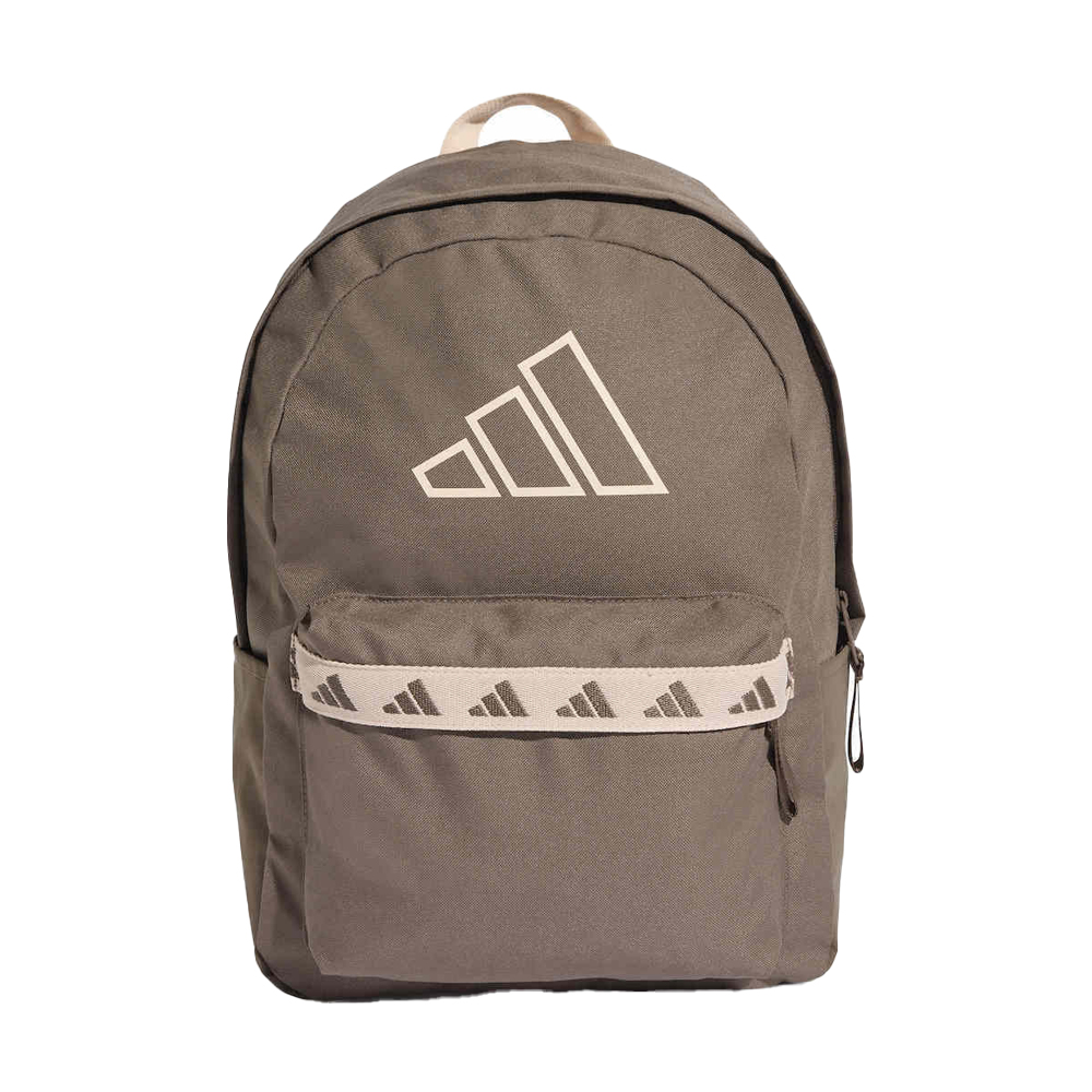 ADIDAS Classic Tape Unisex Backpack - Καφέ