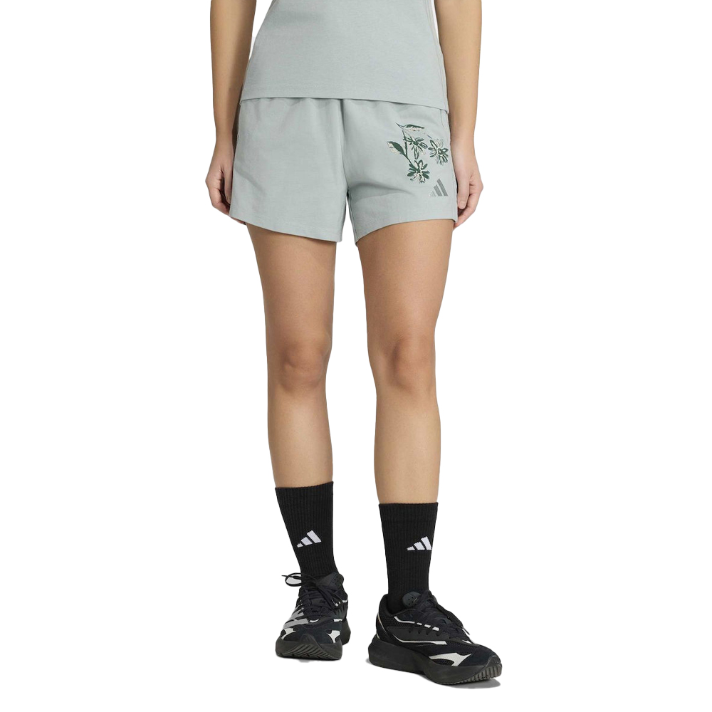 ADIDAS Essentials 3-Stripes Shorts Γυναικείο Σορτς - Πράσινο