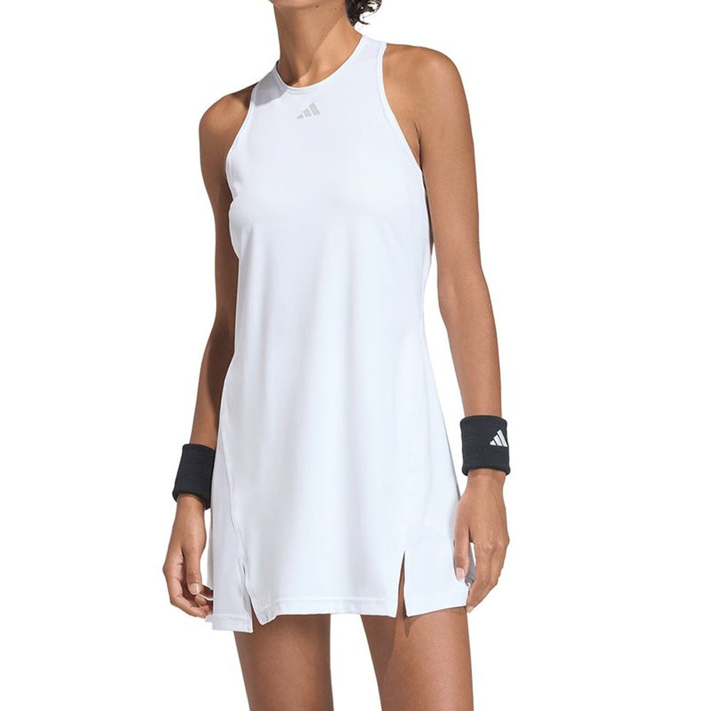ADIDAS Club Dress Γυναικείο Αθλητικό Φόρεμα - Λευκό