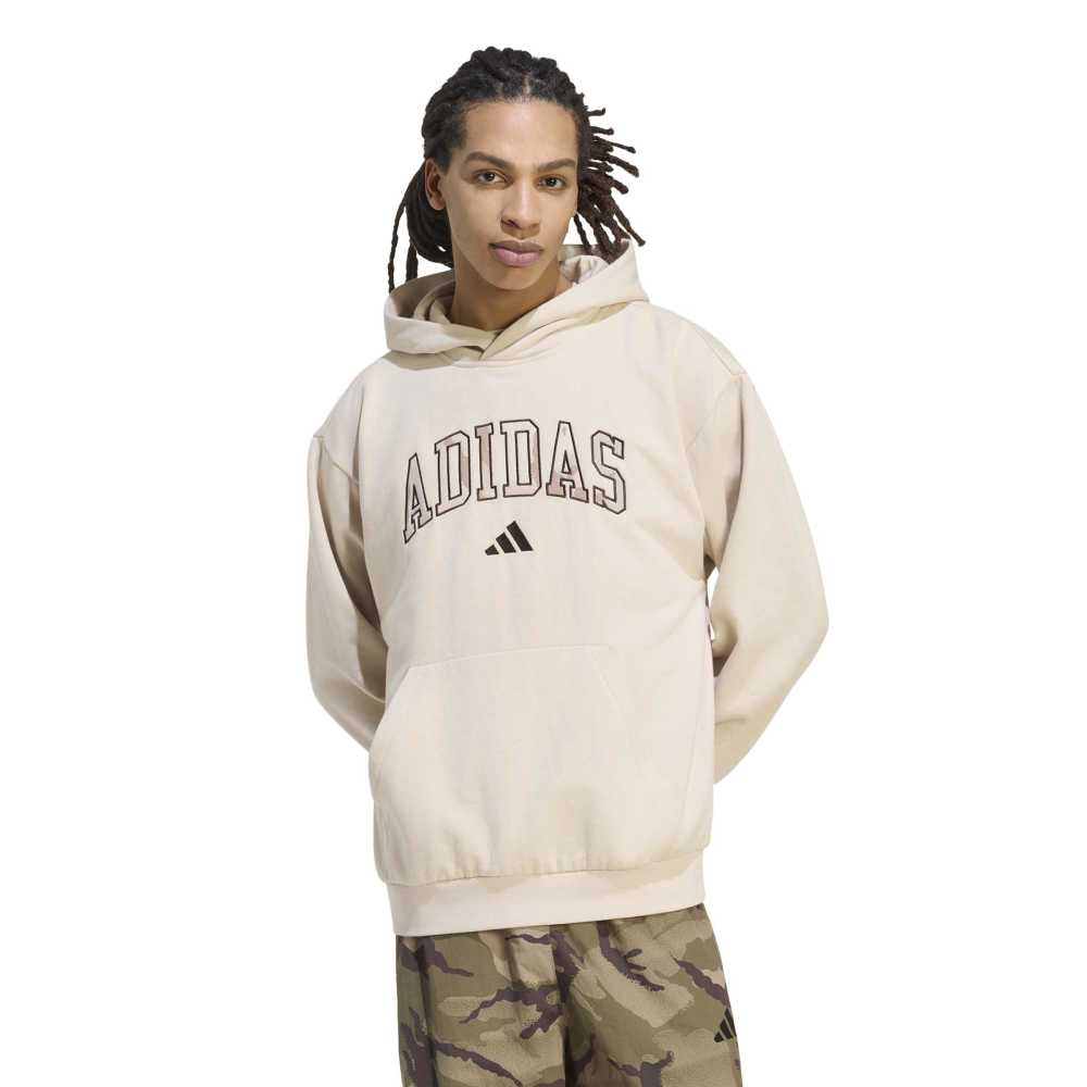ADIDAS Camo Print Hoodie Ανδρικό Φούτερ με κουκούλα - Μπεζ