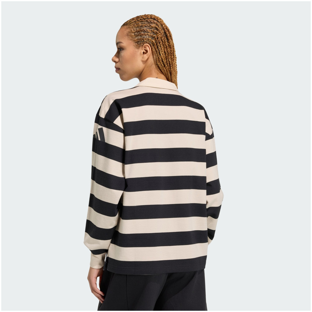 ADIDAS Essentials Contemporary French Terry Short-sleeve Polo Γυναικεία Μπλούζα Πόλο - 2