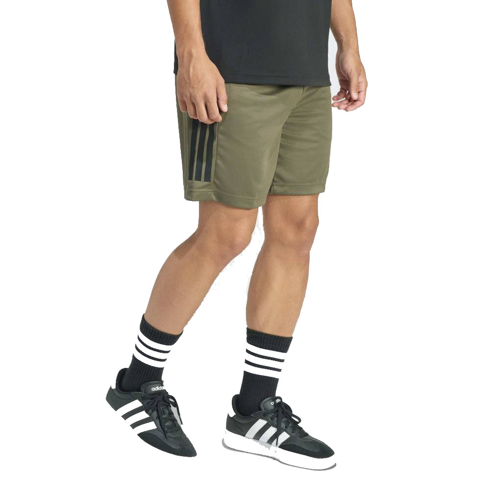 ADIDAS Sereno 3-Stripes Shorts Ανδρική Αθλητική Βερμούδα - Χακί
