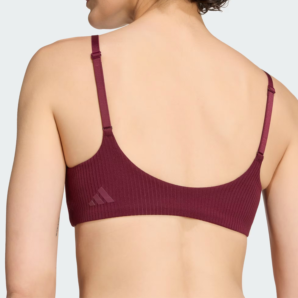 ADIDAS All Me Light Support Rib Bra Γυναικείο Μπουστάκι - 2