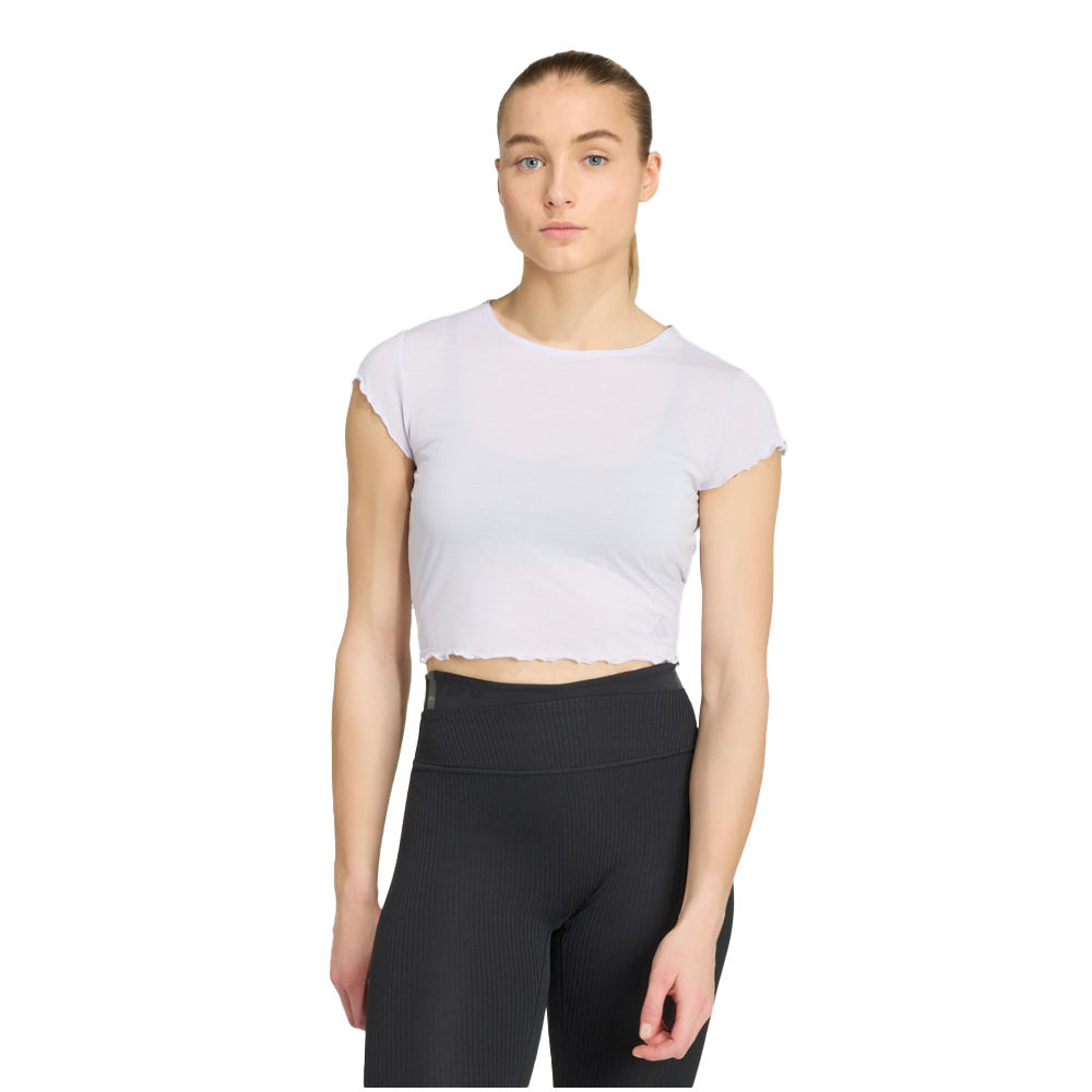 ADIDAS Motion Γυναικείο T-Shirt - Μωβ