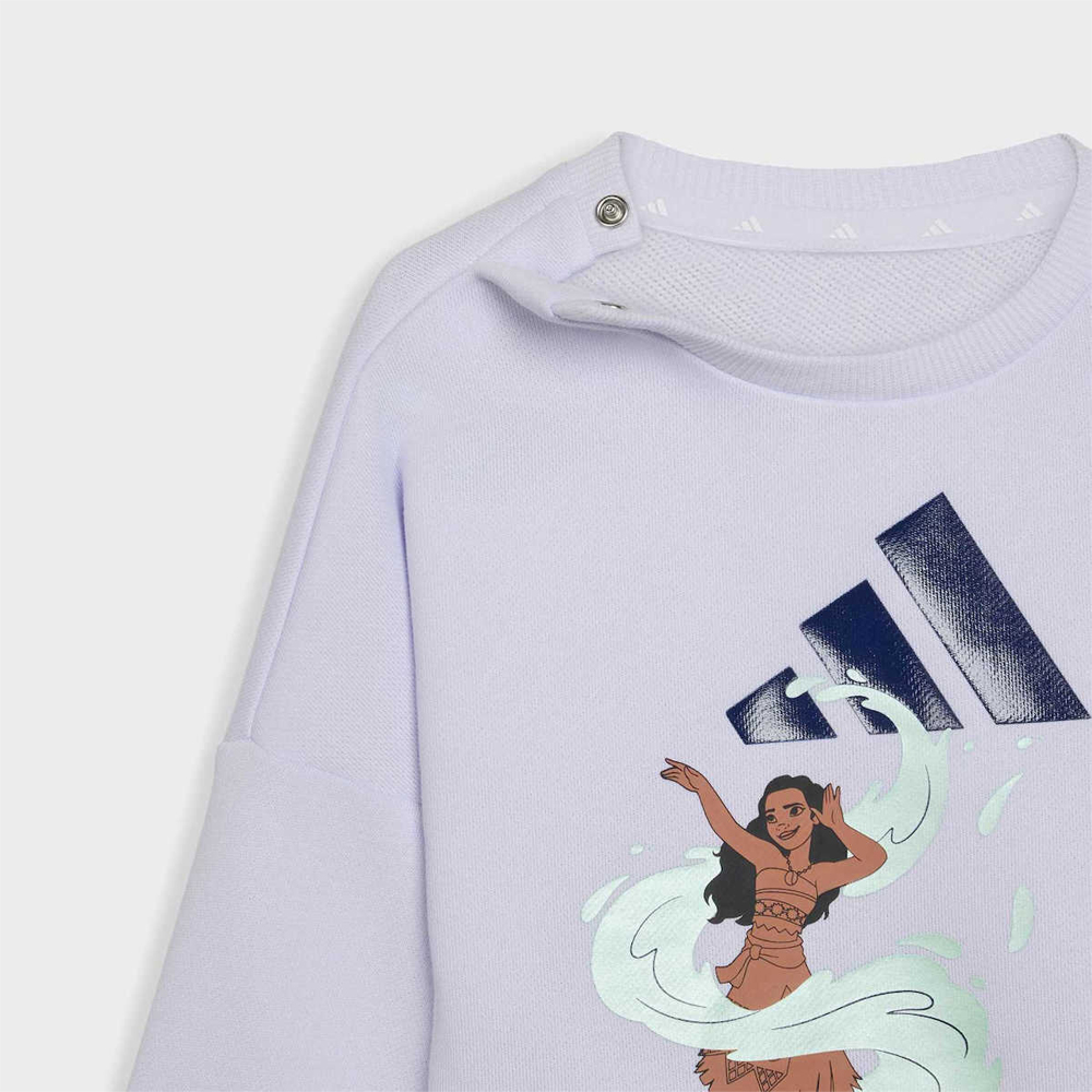 ADIDAS Disney Moana Jogger Set Βρεφικό/Παιδικό Σετ Φούτερ - Κολάν - 5