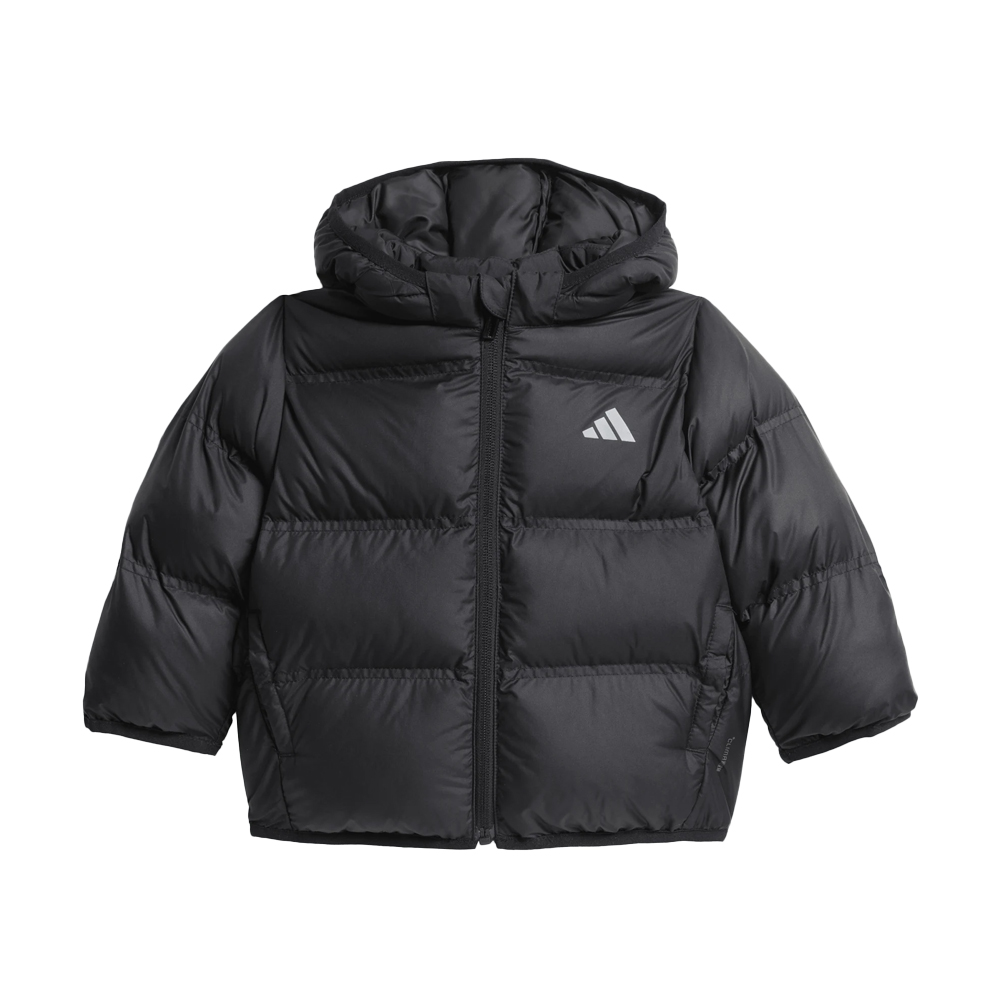 ADIDAS Synthetic Down Jacket Βρεφικό/Παιδικό Μπουφάν - Μαύρο