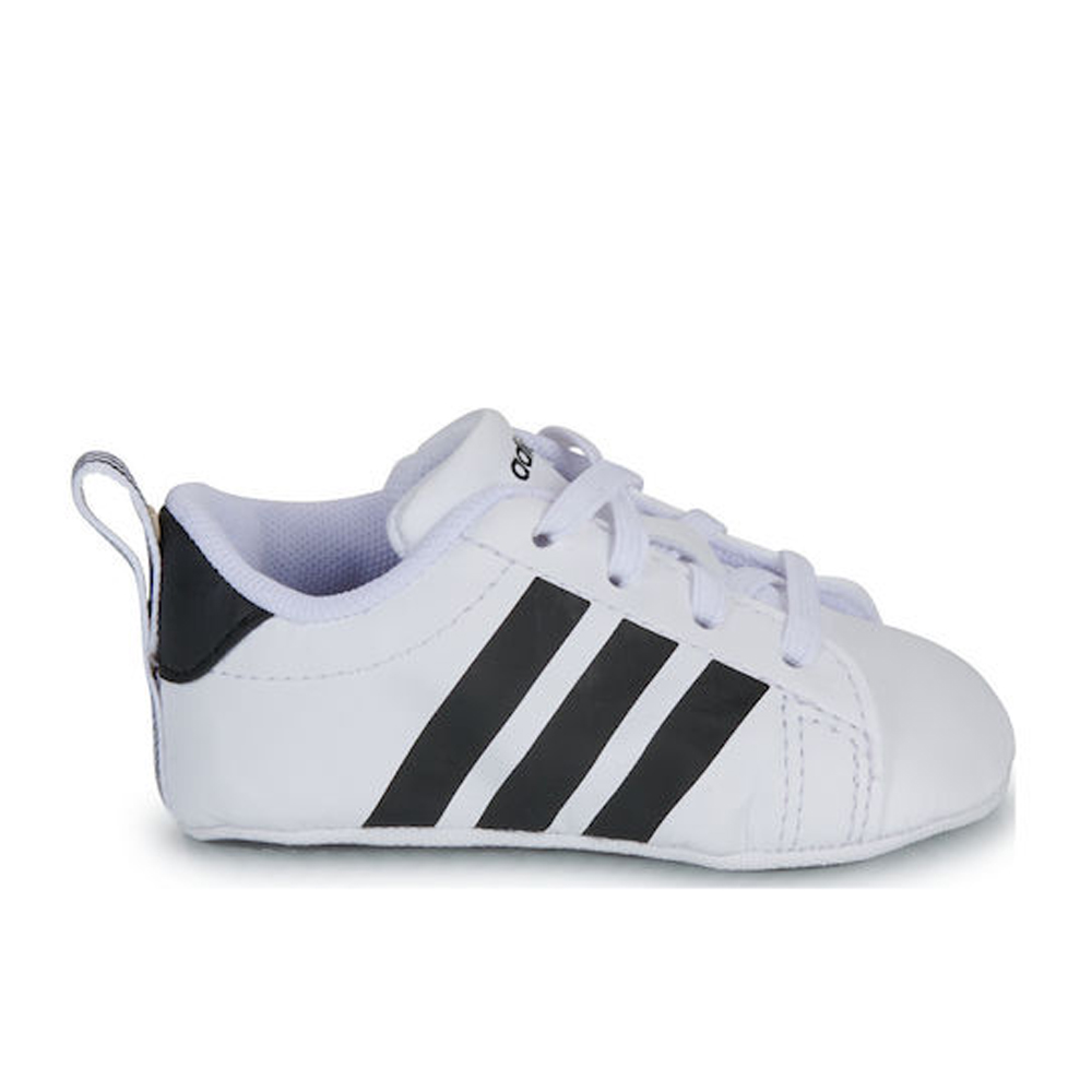 ADIDAS Grand Court Crib Βρεφικά Παπούτσια Αγκαλιάς - Λευκό-Μαύρο