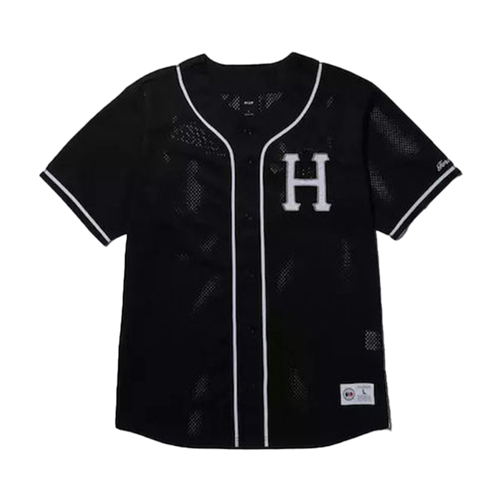 HUF Cracker Jack Baseball Jersey Unisex Πουκάμισο - 4