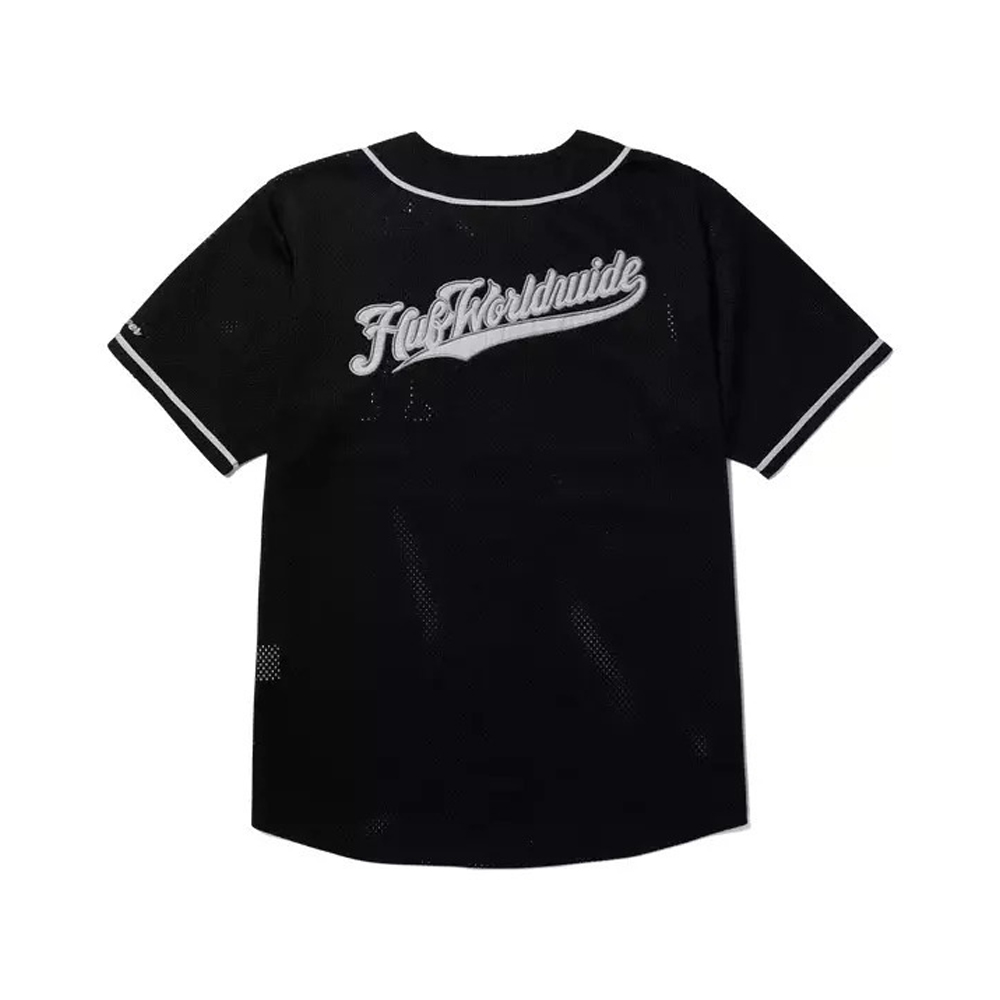 HUF Cracker Jack Baseball Jersey Unisex Πουκάμισο - 5