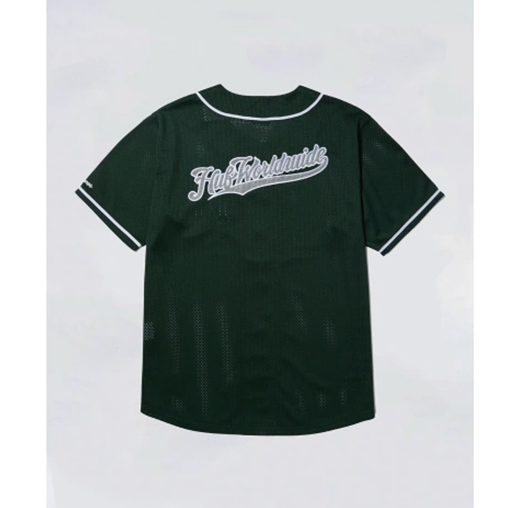 HUF Cracker Jack Baseball Jersey Unisex Πουκάμισο - 5