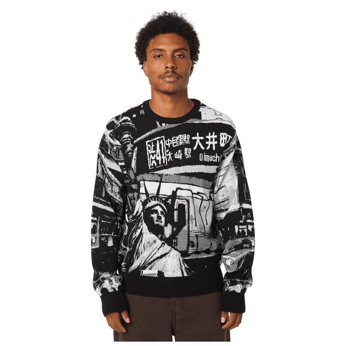 HUF Worldwide Commuter Sweater Ανδρικό Πουλόβερ - 3