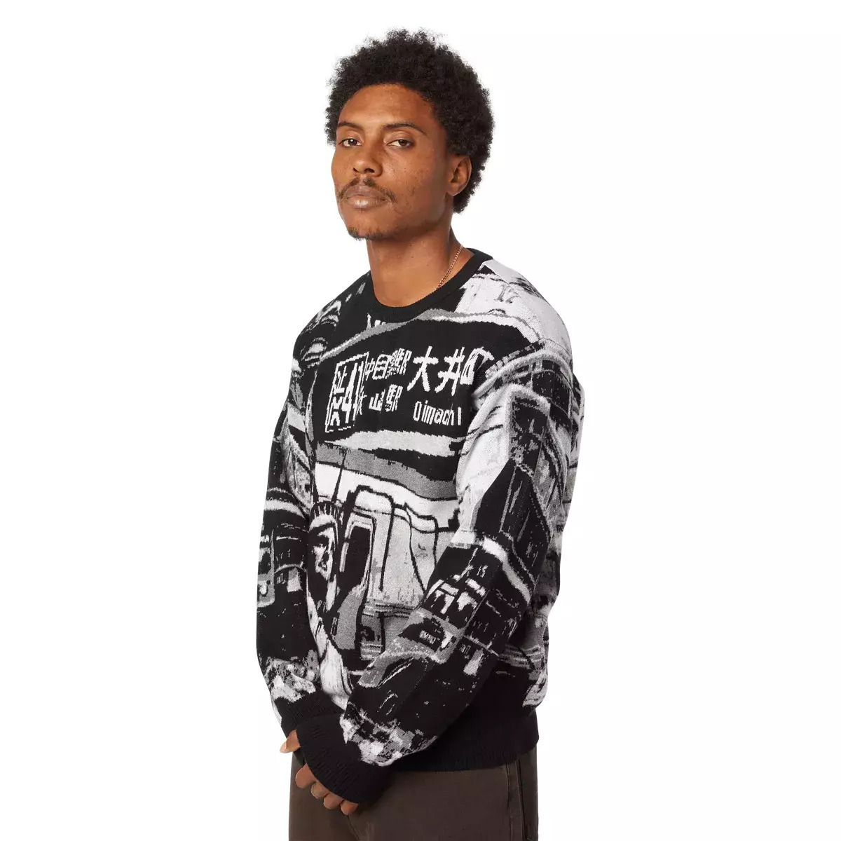 HUF Worldwide Commuter Sweater Ανδρικό Πουλόβερ - 4