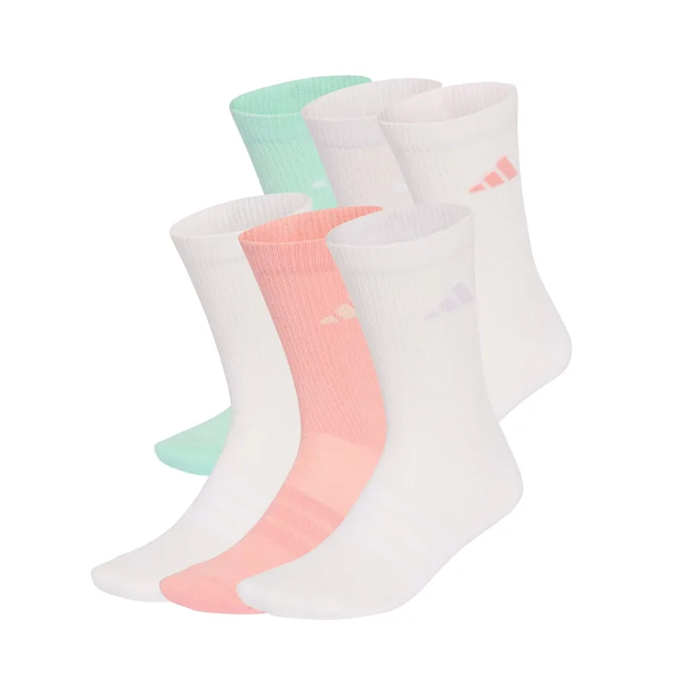 ADIDAS Performance Cushioned Crew 6 Pairs Unisex Κάλτσες 6 Ζεύγη - Multi