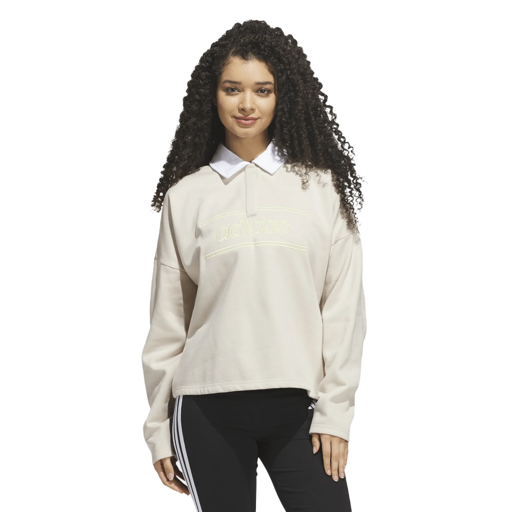 ADIDAS Elevated Everyday Sweatshirt Γυναικείο Φούτερ - Μπεζ