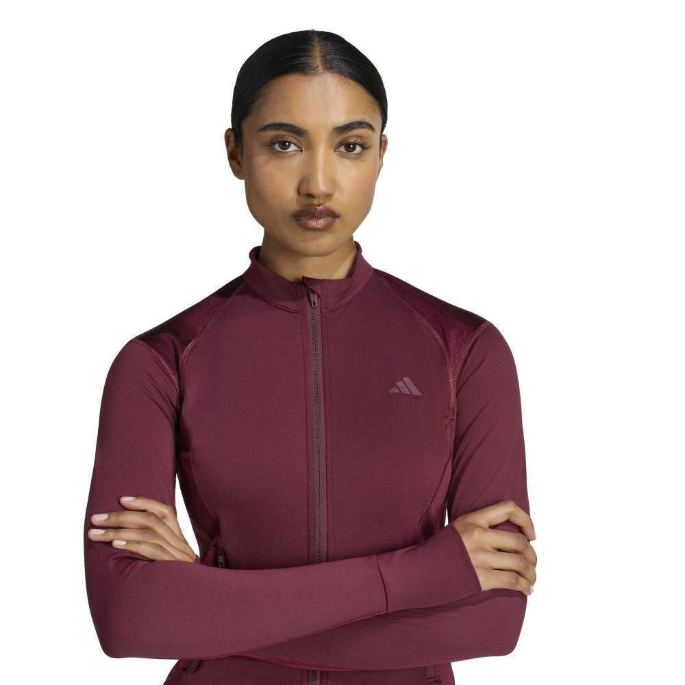 ADIDAS Primelift Essentials Workout Shine Track Top Γυναικεία Ζακέτα - 3