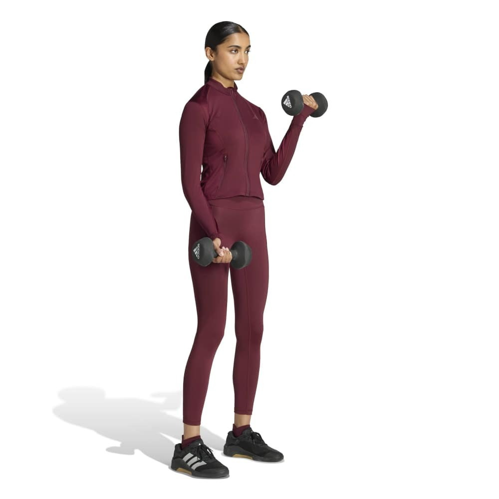 ADIDAS Primelift Essentials Workout Shine Track Top Γυναικεία Ζακέτα - 5