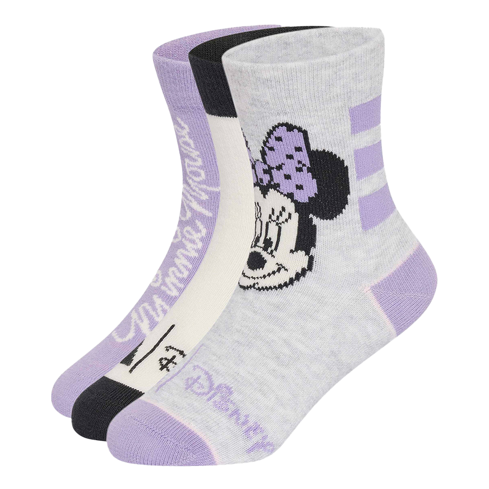 ADIDAS Disney Minnie Mouse Socks 3 Pairs Παιδικές Κάλτσες 3 ζεύγη - Multi