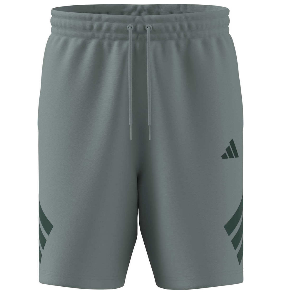 ADIDAS 3-Stripes French Terry Shorts Ανδρική Βερμούδα - Πράσινο